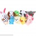 10 Pcs Stuffed Animals Doll Baby Finger Mini Lovely Soft Hand Puppets Plush Small Toy Finger Dolls Cartoon Imaginative Play Stocking Birthday Party Favor Supplies Girls Boys Kids and Toddler B07PWNZG2H